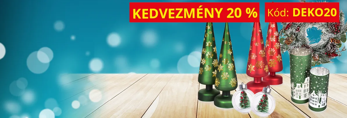 Karácsonyi dekorációk